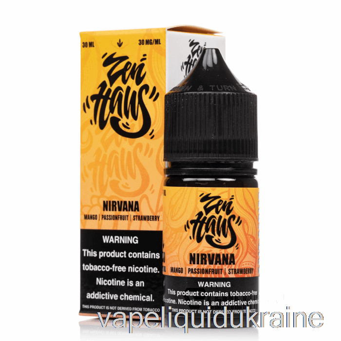 Vape Liquid Ukraine Nirvana - Zen Haus SALTS - 30mL 30mg